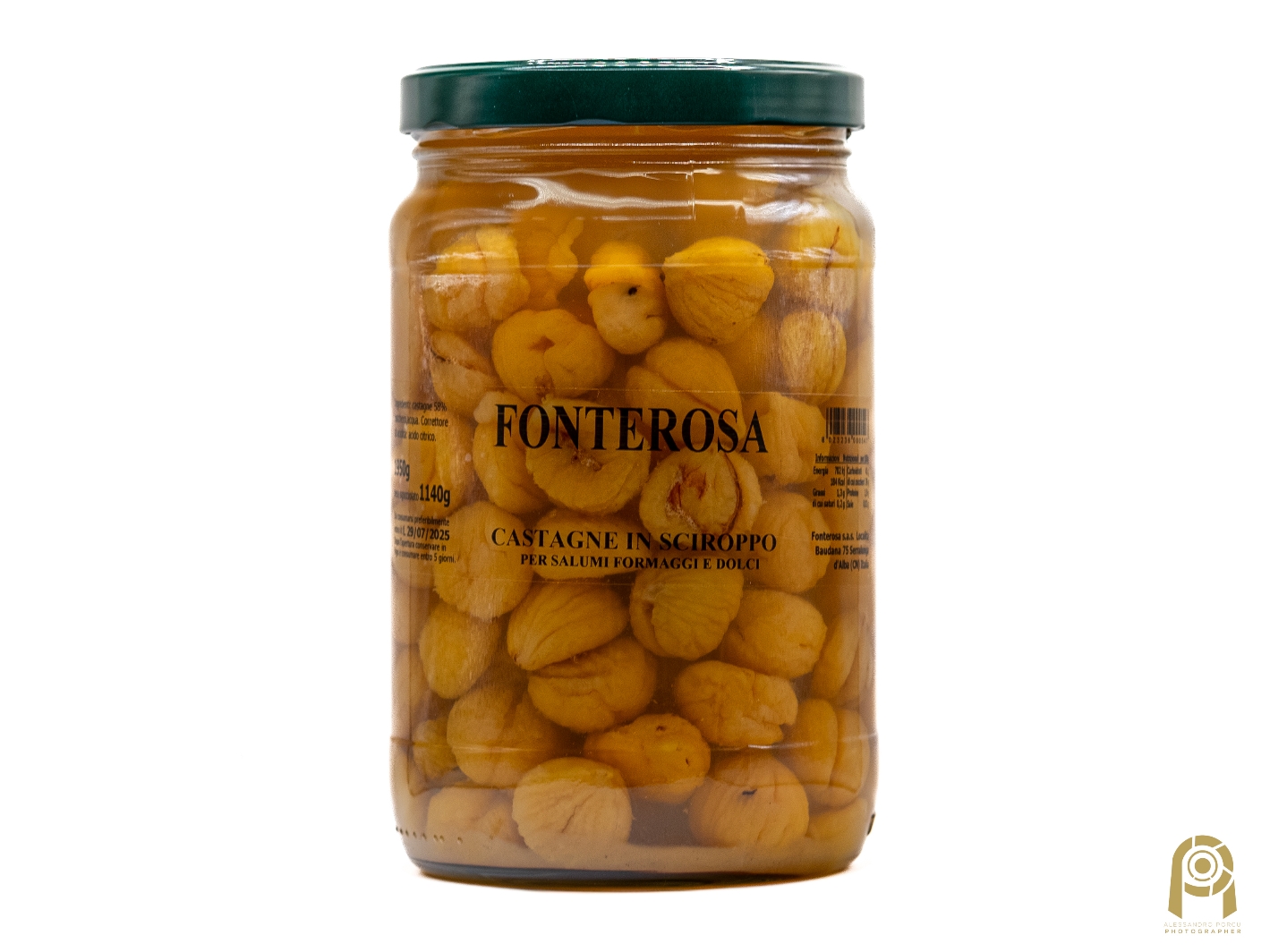 Castagne in sciroppo