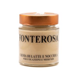 Crema di latte e nocciole