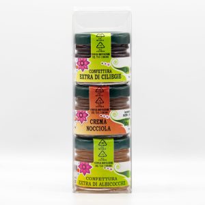 Trittico dolce merenda in astuccio trasparente